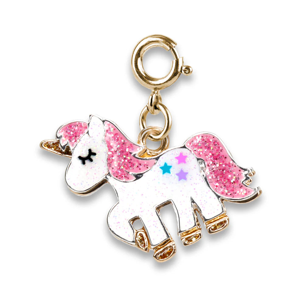 CHARM IT! Gold Flying Unicorn Charm