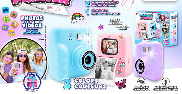 Instant Pocket Camera &amp; Printer