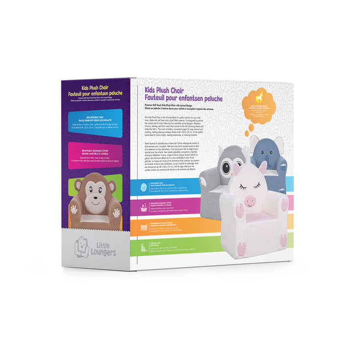 Little Loungers Plush Chair- Monkey
