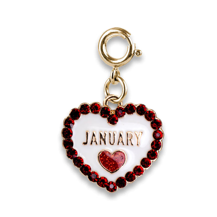 CHARM IT! Gold January Birthstone Charm