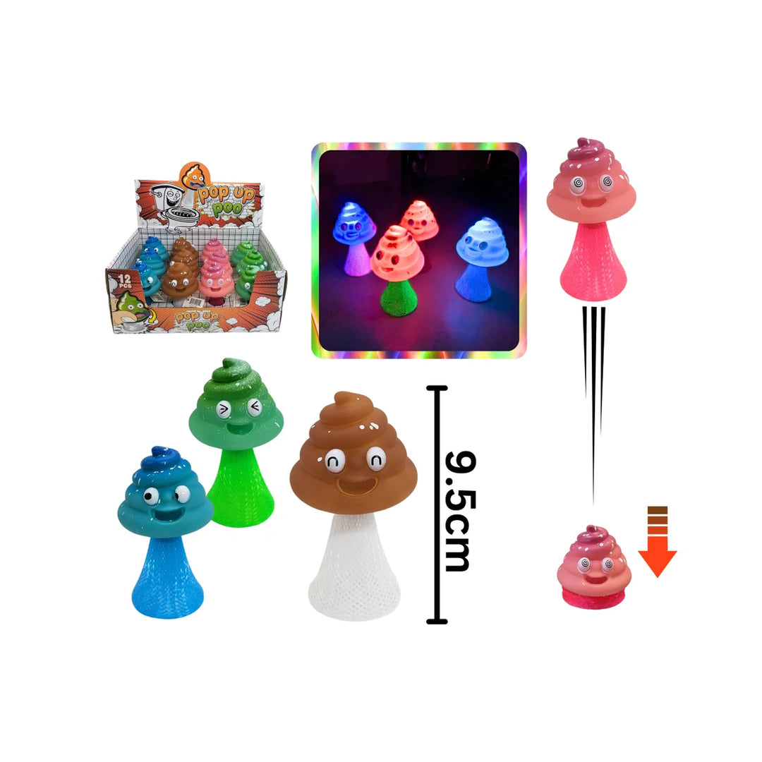 Pop Up Flashing Poop Assortment