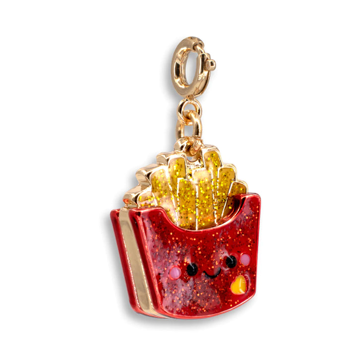 CHARM IT! Gold Glitter French Fries Charm