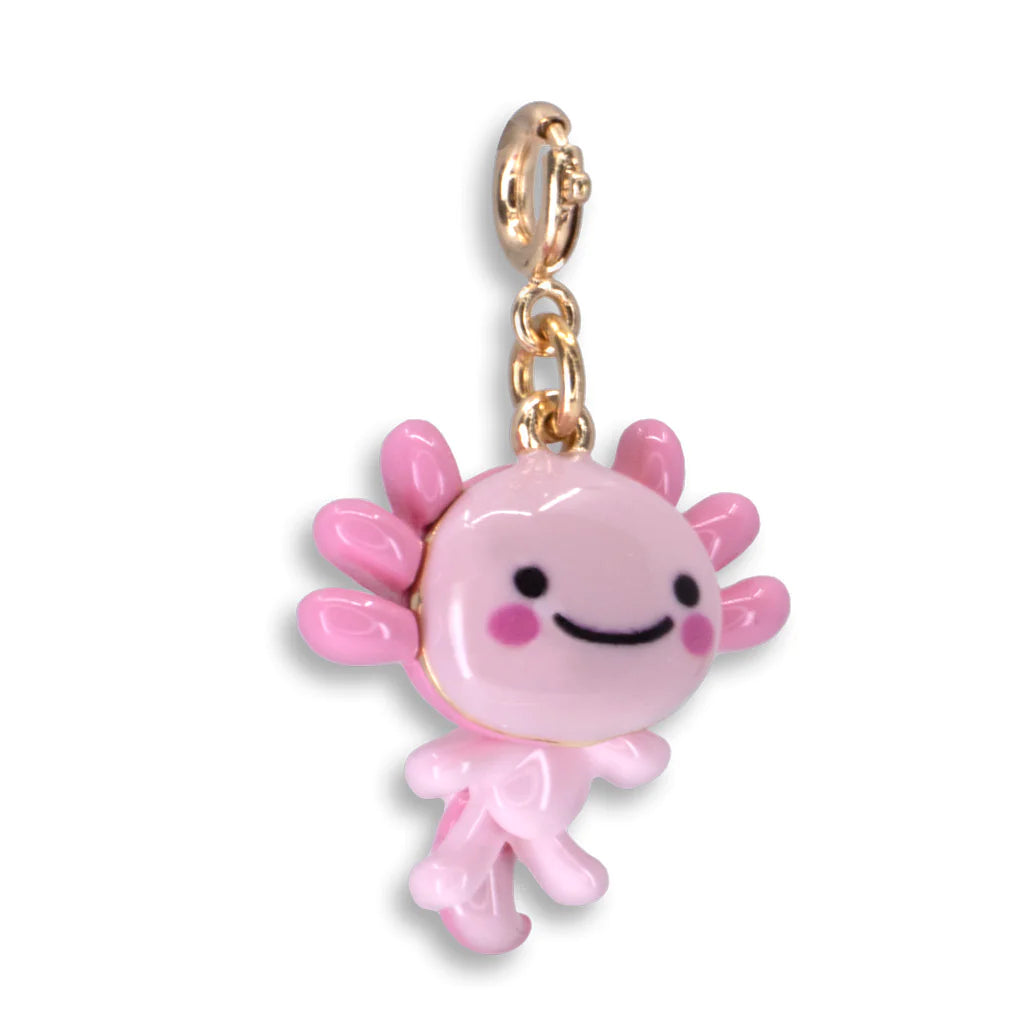 CHARM IT! Gold Swivel Axolotl Charm