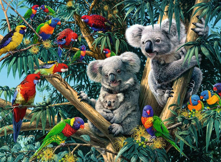 Ravensburger Koalas In A Tree Jigsaw Puzzle 500pc