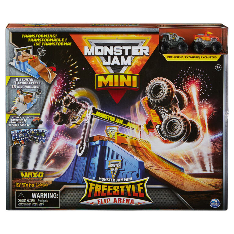 Monster Jam Freestyle Flip Arena