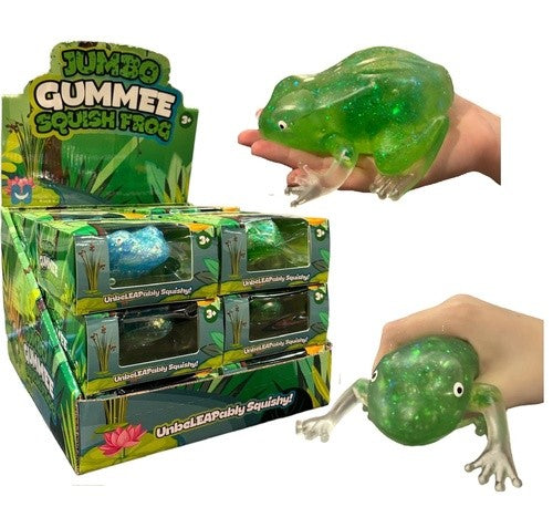 Jumbo Glittery Gummee Frog