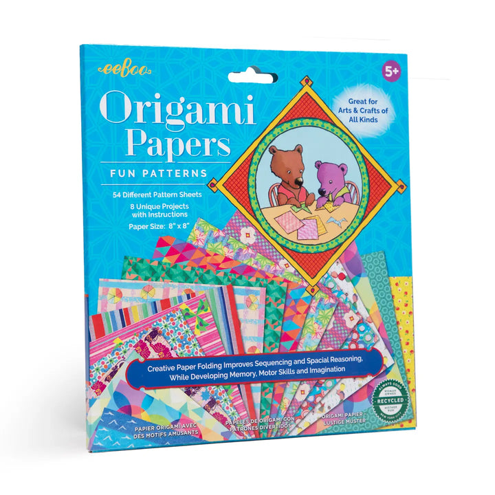 Fun Patterns Origami Paper