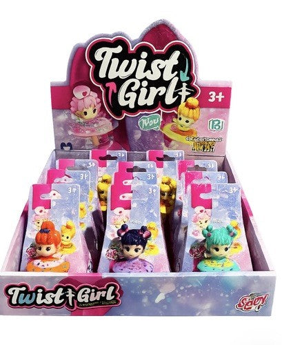 Twist Girl Spinning Doll