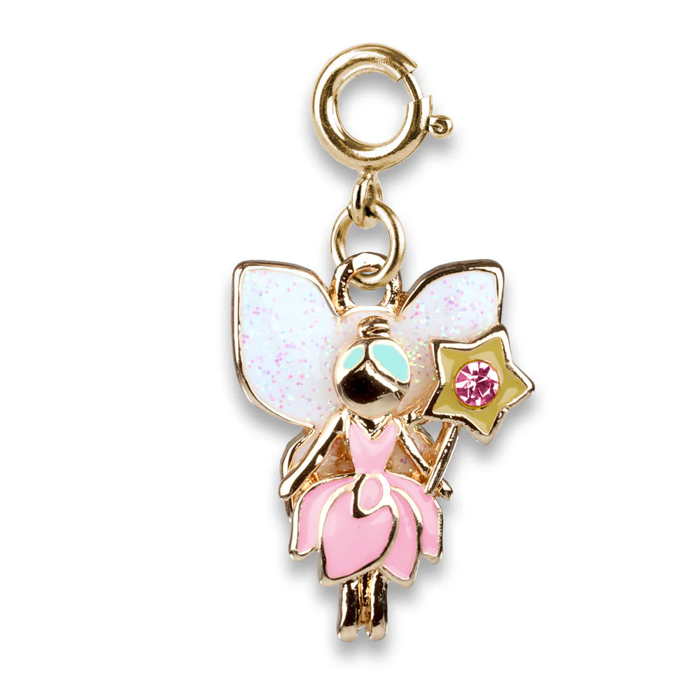 CHARM IT! Gold Glitter Fairy Charm
