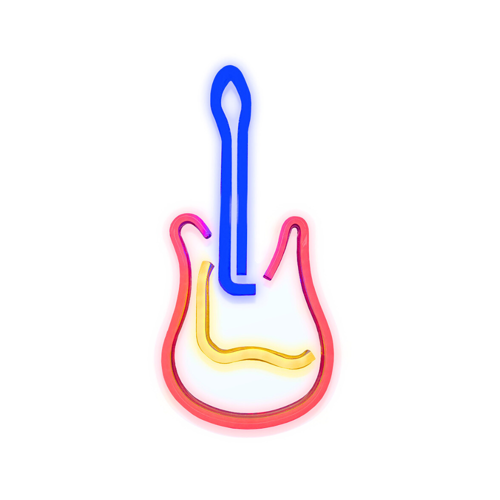 Guitar Neon LED Sign