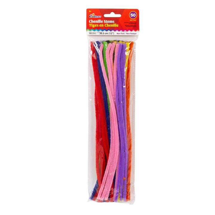 Chenille Stem Pipe Cleaners 50 pc