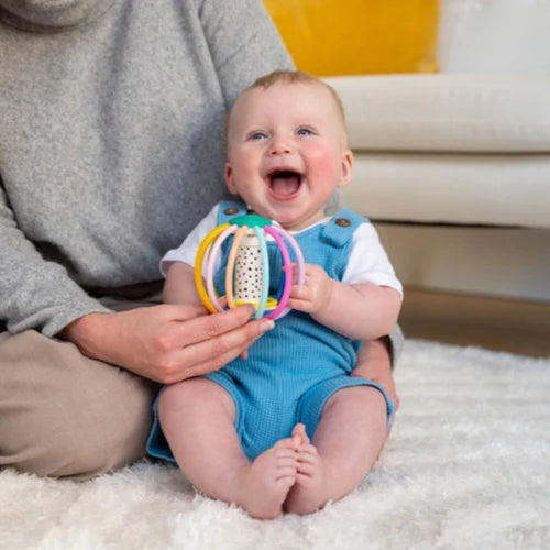 Whistleball Colorpop Teether Rattle