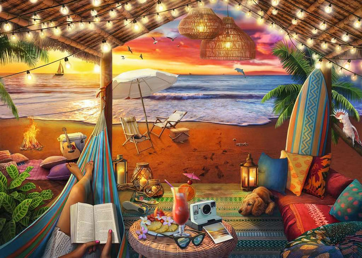 Ravensburger Cozy Cabana Jigsaw Puzzle 500pc