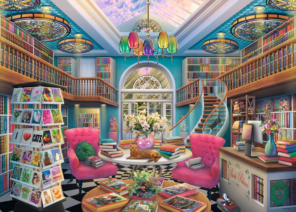 Ravensburger The Book Palace Jigsaw Puzzle 1000pc