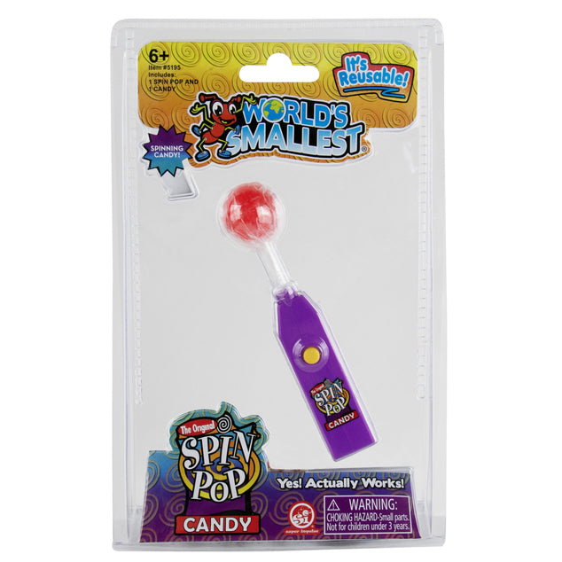 World's Smallest Spin Pop
