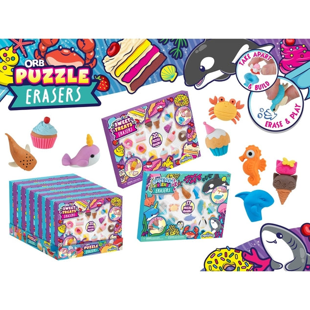 Orb Pull Apart Stackers Erasers