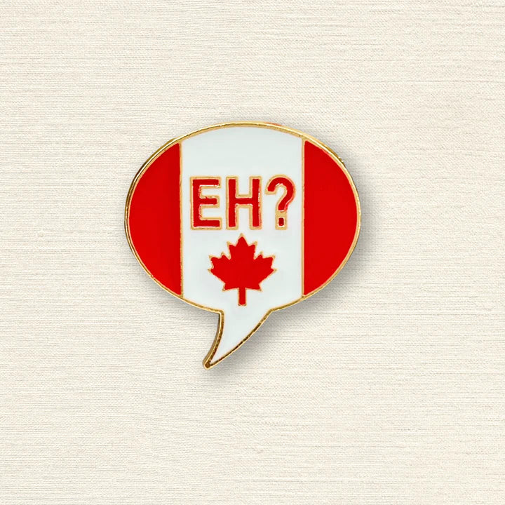 "Eh?" Canadian Express Enamel Pin