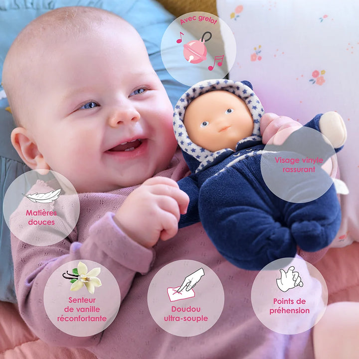 Corolle Babidoux Navy Starry Dreams 8" Baby Doll