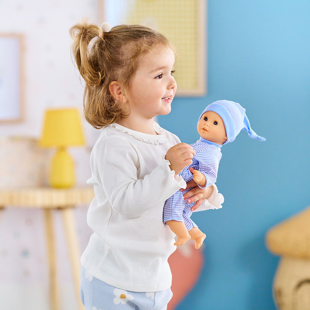 Corolle Mon Premier Bebe Calin Charming Light Blue Doll 12"