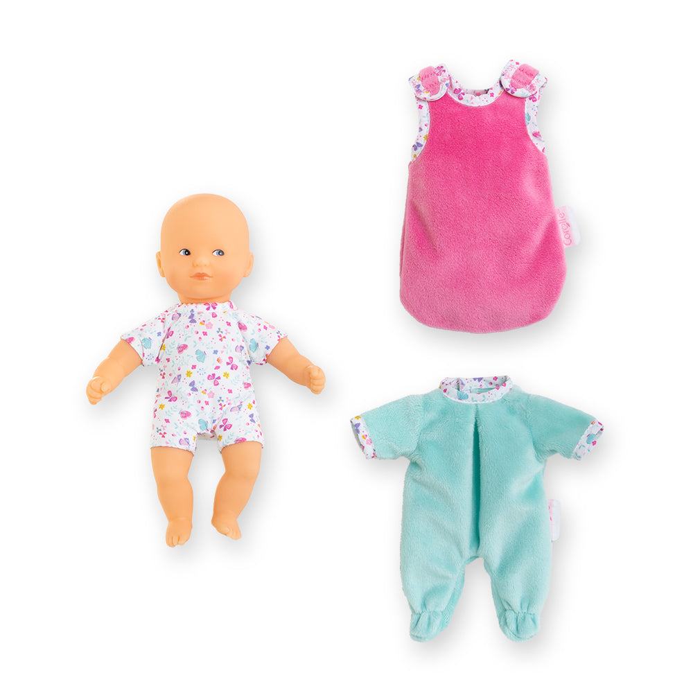 Corolle Mon Premier Poupon - Mini Calin - Good Night Butterflies 8" Doll