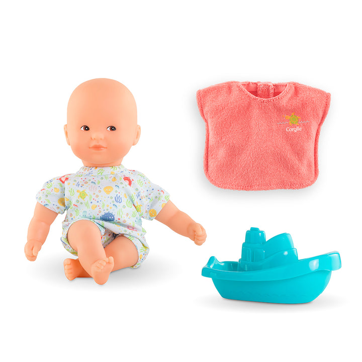 Corolle Mini Bath Doll Set 8"