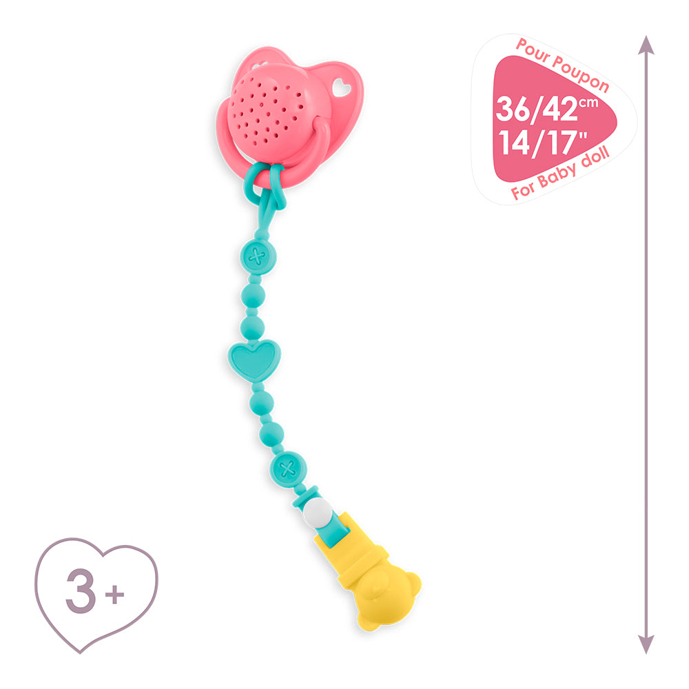 Corolle Pacifier With Sound For 14" Doll