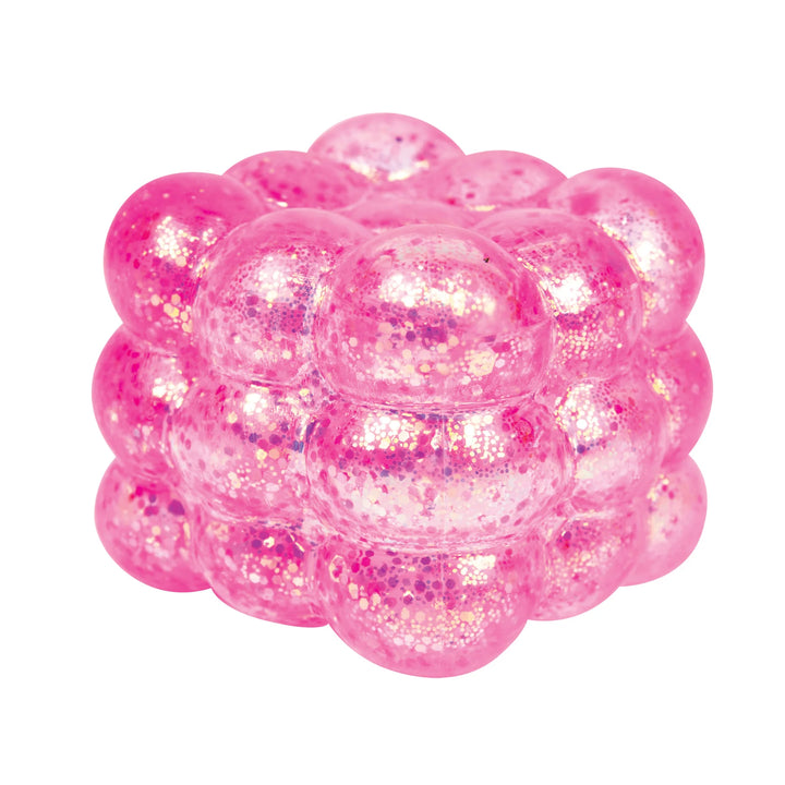 Squishy Glitter Magic Gummy Cube