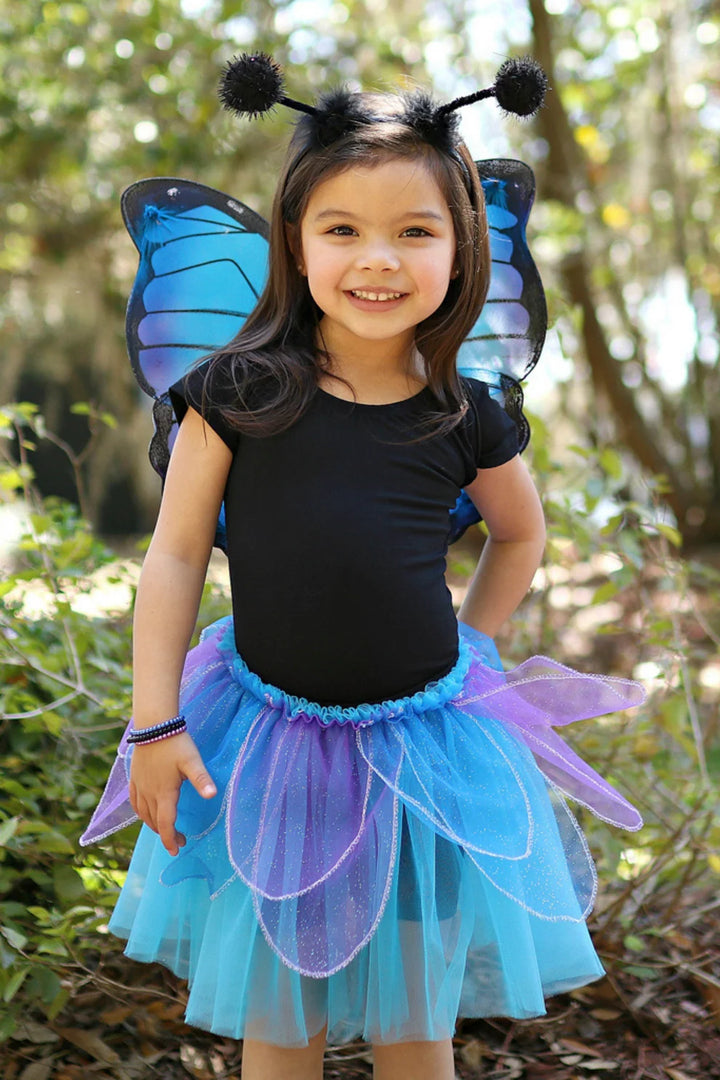 Midnight Butterfly Tutu With Wings &amp; Headband