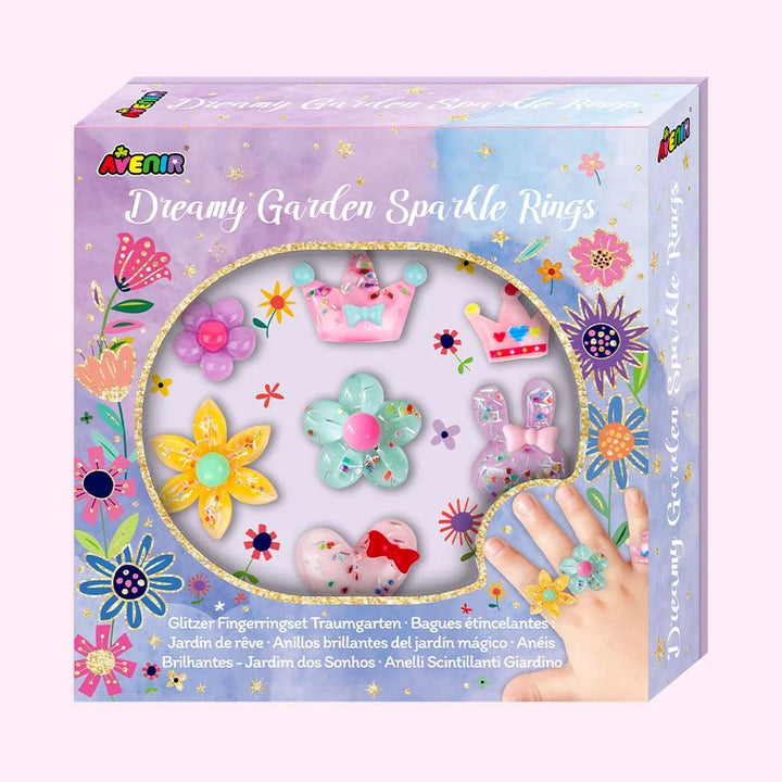 Fancy Me Dreamy Garden Sparkle Rings