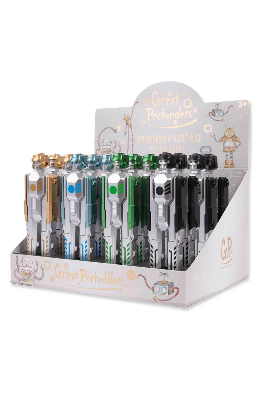 Transforming Robot Pen Assortment