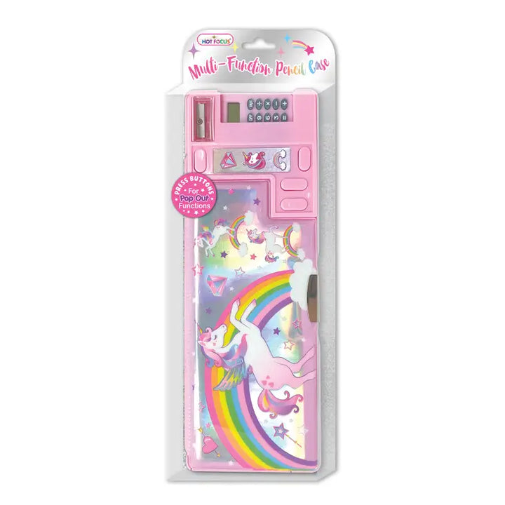 Hot Focus Unicorn Multi-Function Pencil Case