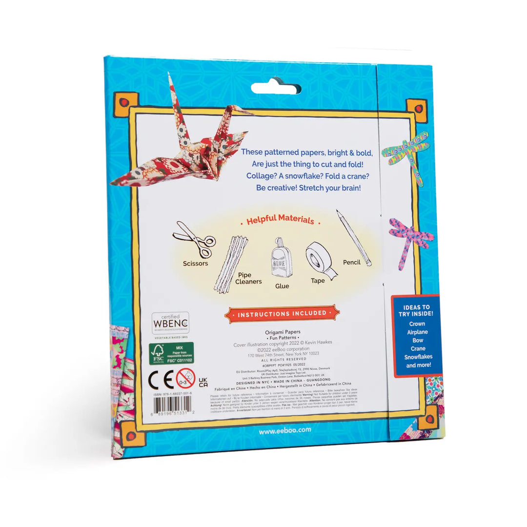 Fun Patterns Origami Paper