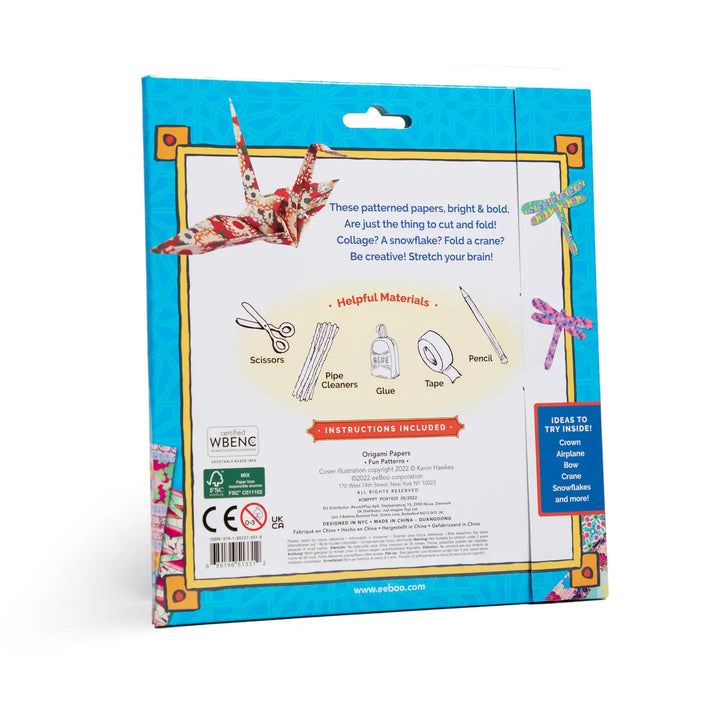 Fun Patterns Origami Paper
