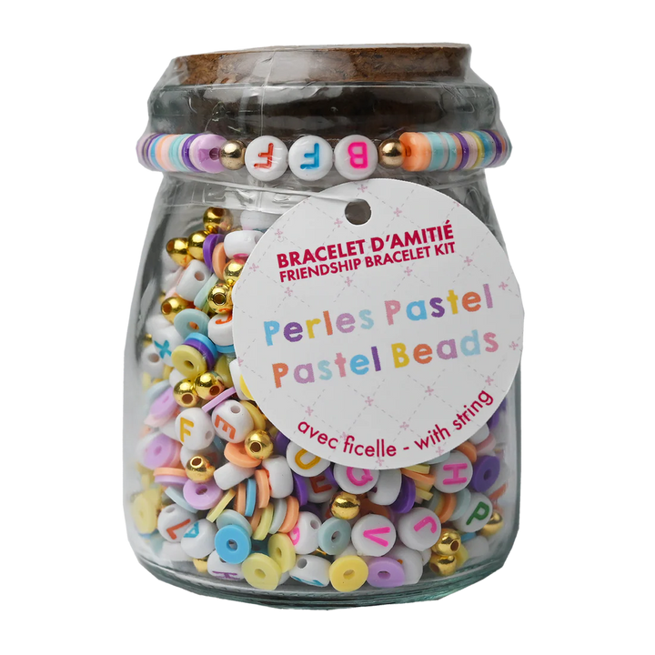 DIY Bead Jar Pastels