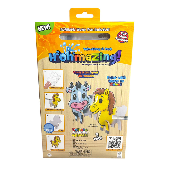 H2Oh'Mazing Take-Along Farm Friends 2 Pack