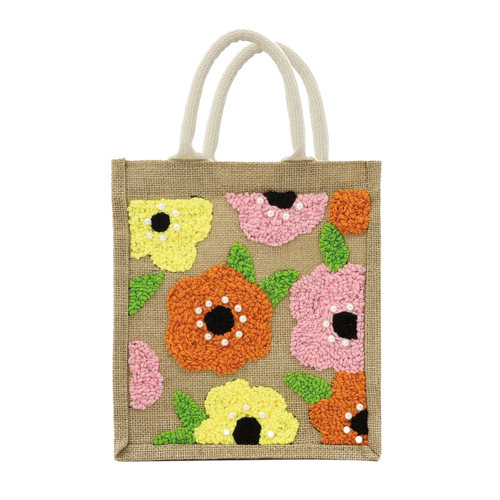 Punch Needle Flower Bag Kit