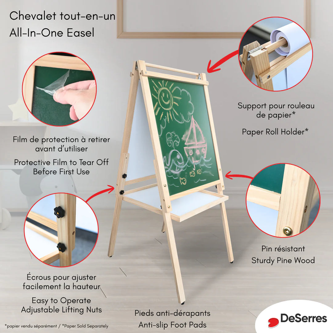 DeSerres Kids' All-In-One Easel