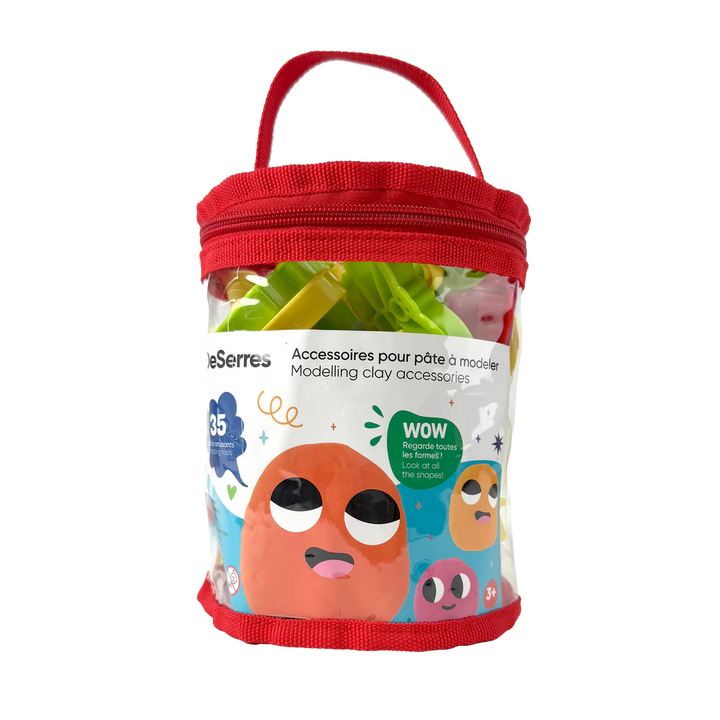 DeSerres Set Of 35 Clay Molds & Tools