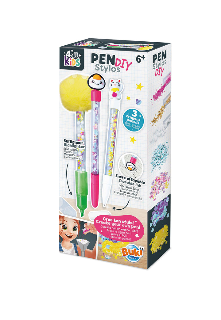 Make Your Own Pens-Kawaii
