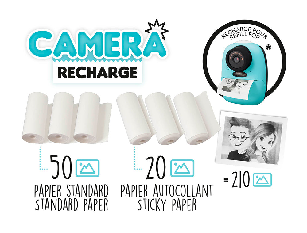 Pocket Camera Refill Paper
