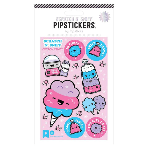 Pipstickers Spun Sugar Scratch n Sniff Stickers