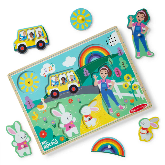 Ms Rachel Wooden Sound Puzzle