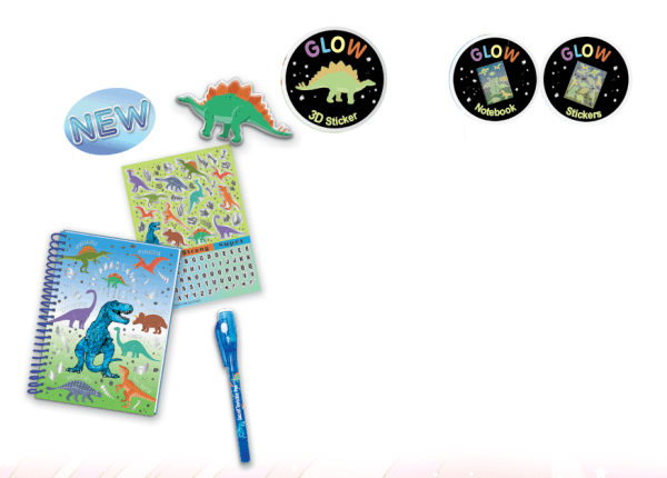 Hot Focus Dinosaur Fun Writer Journal Set