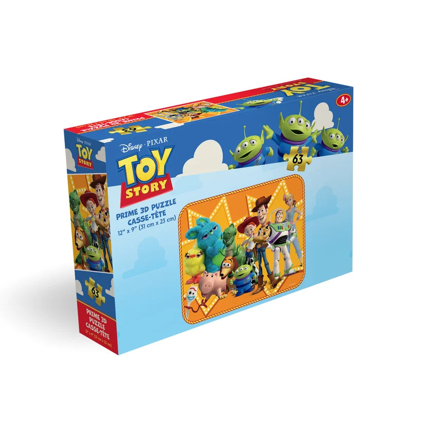 Toy Story 3D Lenticular 63 Piece Puzzle