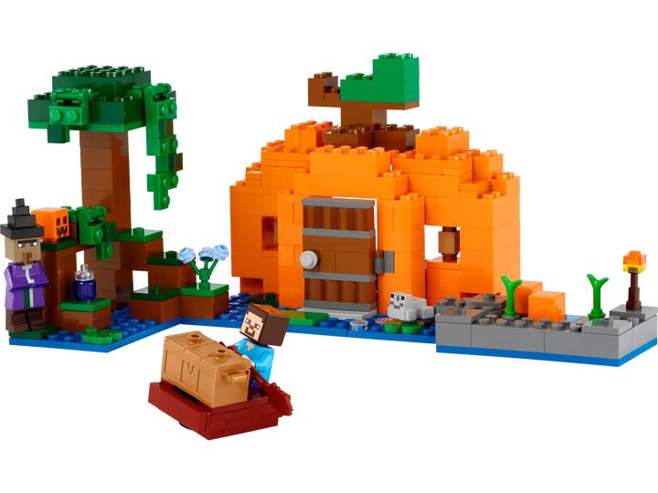 Lego Minecraft The Pumpkin Farm