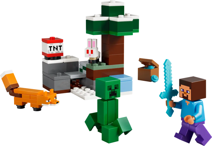 Lego Minecraft Steve's Taiga Adventure