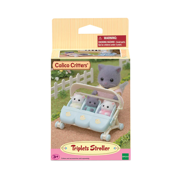 Calico Critters Triplets Stroller