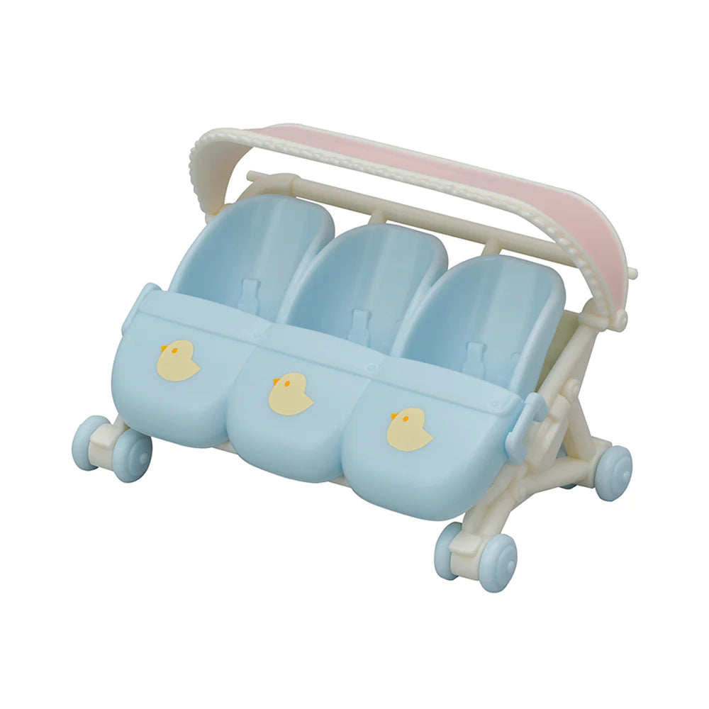 Calico Critters Triplets Stroller