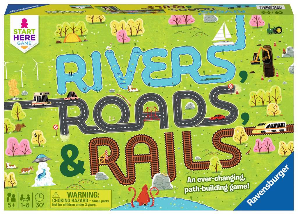 Rivers, Roads, & Rails Game