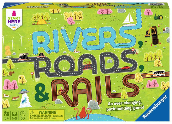 Rivers, Roads, & Rails Game